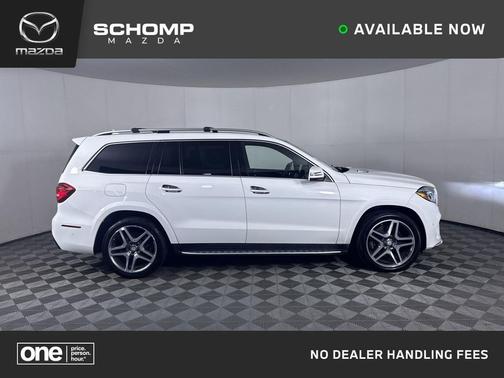 White 2017 Mercedes-Benz GLS 550 Base 4MATIC SUV