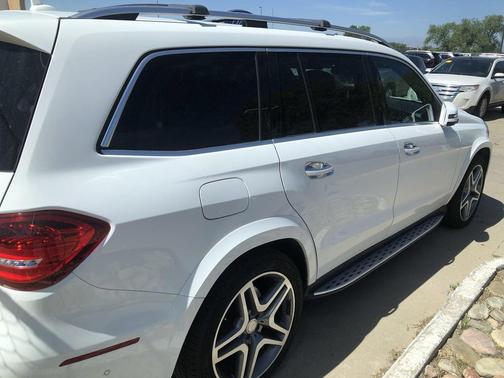 White 2017 Mercedes-Benz GLS 550 Base 4MATIC