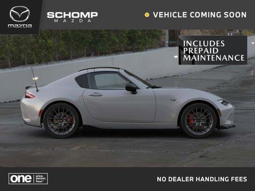 Aero Gray Metallic 2026 Mazda MX-5 Miata RF Club Convertible