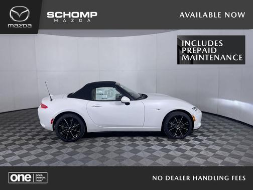Snowflake White Pearl Mica 2026 Mazda MX-5 Miata Grand Touring Convertible