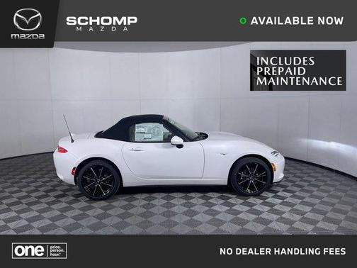 Snowflake White Pearl Mica 2026 Mazda MX-5 Miata Grand Touring