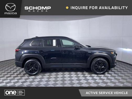 Jet Black Mica 2025 Mazda CX-50 Hybrid Premium Package