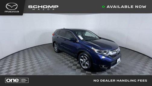 Obsidian Blue Pearl 2017 Honda CR-V EX-L