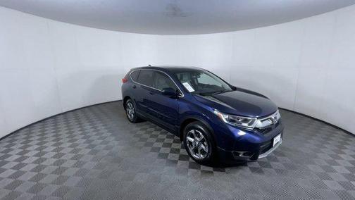 Obsidian Blue Pearl 2017 Honda CR-V EX-L