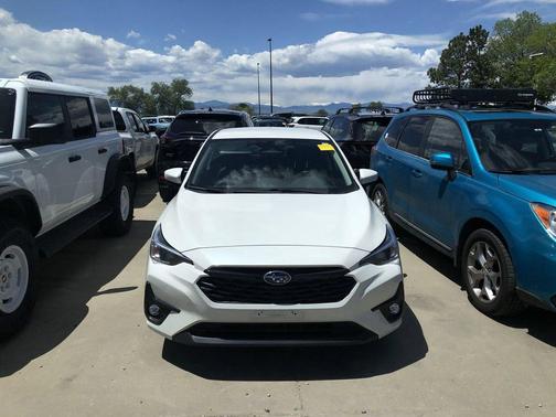 Crystal White Pearl 2024 Subaru Impreza Sport