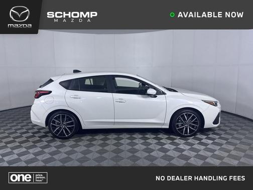 Crystal White Pearl 2024 Subaru Impreza Sport