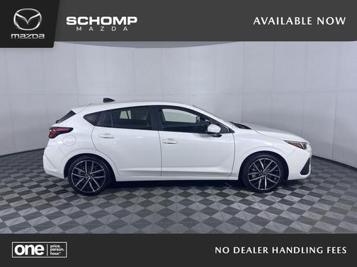 Crystal White Pearl 2024 Subaru Impreza Sport