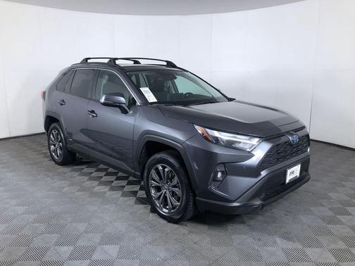 Magnetic Gray Metallic 2022 Toyota RAV4 Hybrid XLE Premium
