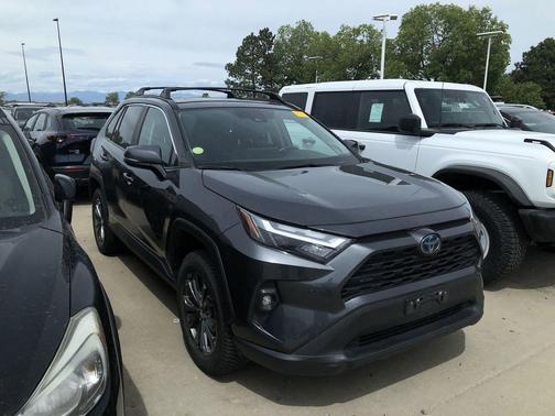 Magnetic Gray Metallic 2022 Toyota RAV4 Hybrid XLE Premium