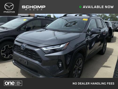 Magnetic Gray Metallic 2022 Toyota RAV4 Hybrid XLE Premium