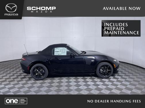 Jet Black Mica 2026 Mazda MX-5 Miata Sport Convertible
