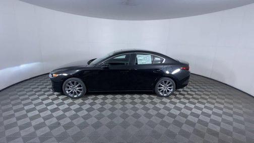 Jet Black Mica 2026 Mazda Mazda3 FWD w/Preferred Package
