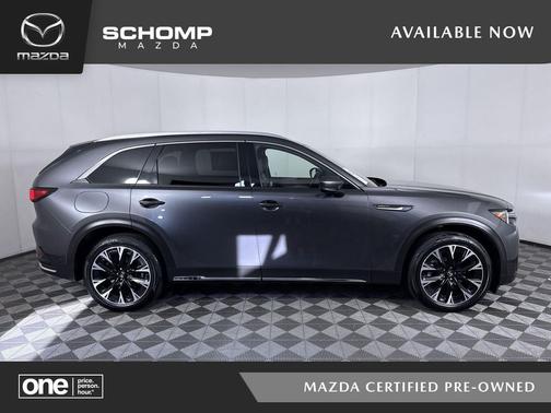 Machine Gray Metallic 2026 Mazda CX-90 PHEV Premium Plus