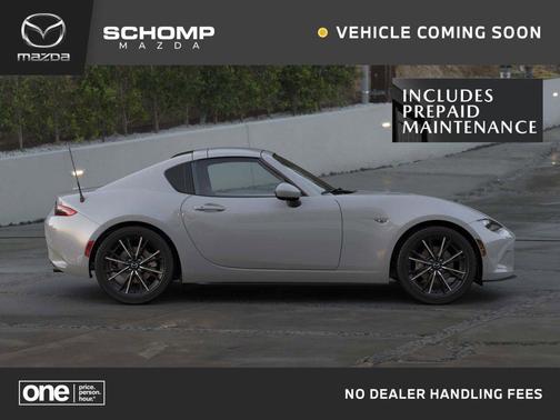 Aero Gray Metallic 2026 Mazda MX-5 Miata RF Grand Touring Convertible