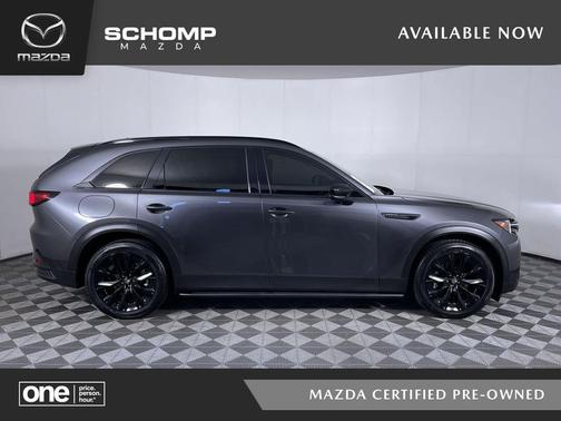 Machine Gray Metallic 2025 Mazda CX-90 PHEV Premium Sport