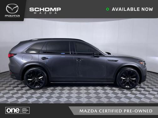 Machine Gray Metallic 2025 Mazda CX-90 PHEV Premium Sport