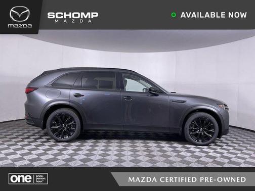 Machine Gray Metallic 2025 Mazda CX-90 PHEV Premium Sport