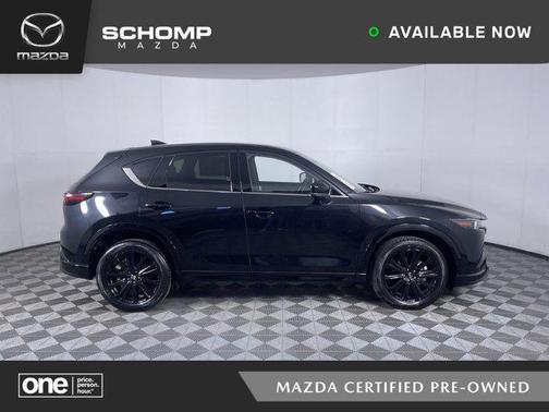 Jet Black Mica 2025 Mazda CX-5 2.5 Turbo Premium