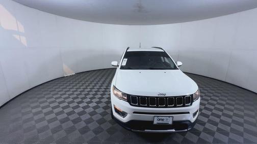 White Clearcoat 2021 Jeep Compass Limited
