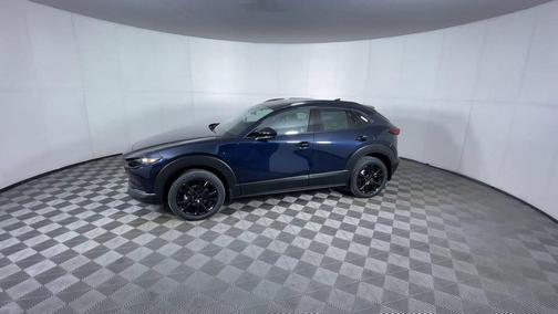 Deep Crystal Blue Mica 2026 Mazda CX-30 2.5 Turbo Premium Plus Package