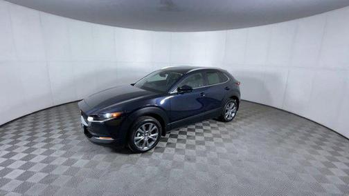 Deep Crystal Blue Mica 2025 Mazda CX-30 2.5 S Preferred Package