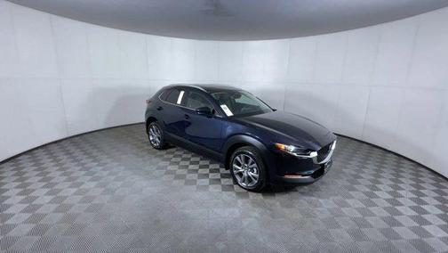 Deep Crystal Blue Mica 2025 Mazda CX-30 2.5 S Preferred Package