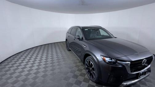 Machine Gray Metallic 2026 Mazda CX-90 PHEV Premium Plus