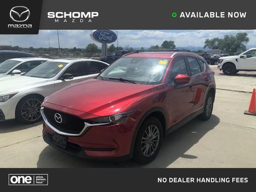 Soul Red Crystal Metallic 2018 Mazda CX-5 Sport