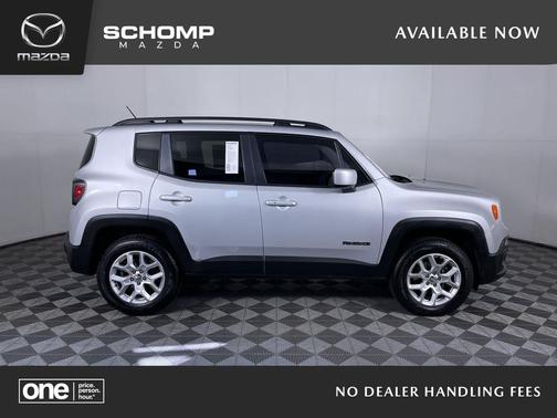 Glacier Metallic 2017 Jeep Renegade Latitude