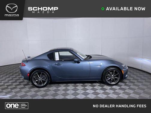 Blue Reflex Mica 2017 Mazda MX-5 Miata RF Grand Touring