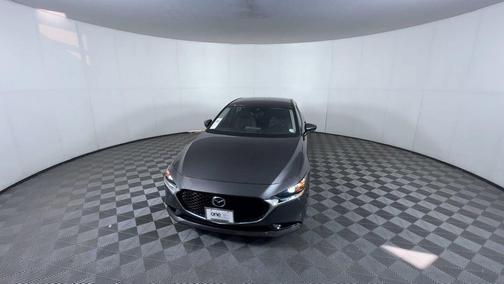 Machine Gray Metallic 2019 Mazda Mazda3 FWD w/Preferred Package