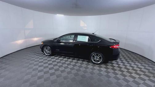 Shadow Black 2017 Ford Fusion Hybrid SE