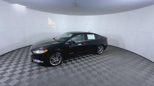Shadow Black 2017 Ford Fusion Hybrid SE