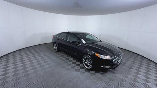 Shadow Black 2017 Ford Fusion Hybrid SE