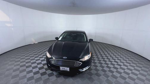 Shadow Black 2017 Ford Fusion Hybrid SE
