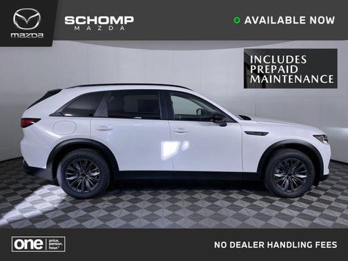 Rhodium White Premium 2026 Mazda CX-70 PHEV SC