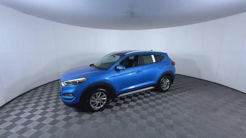 Caribbean Blue 2017 Hyundai TUCSON SE Plus