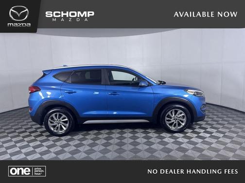 Caribbean Blue 2017 Hyundai TUCSON SE Plus
