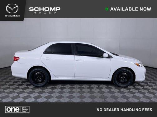 Super White 2012 Toyota Corolla Base