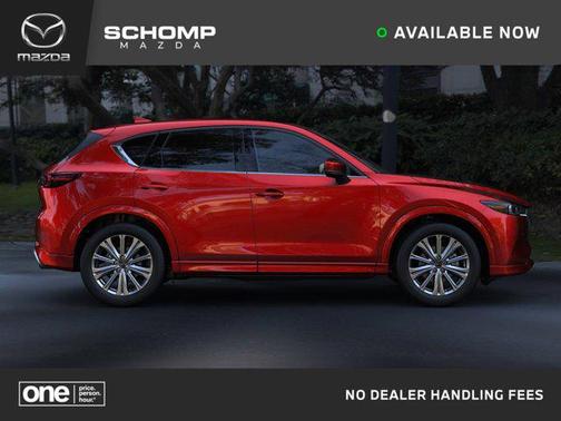 Soul Red Crystal Metallic 2025 Mazda CX-5 2.5 Turbo Signature SUV
