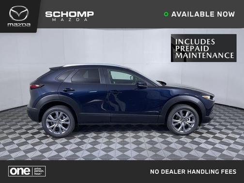 Deep Crystal Blue Mica 2026 Mazda CX-30 2.5 S Preferred Package