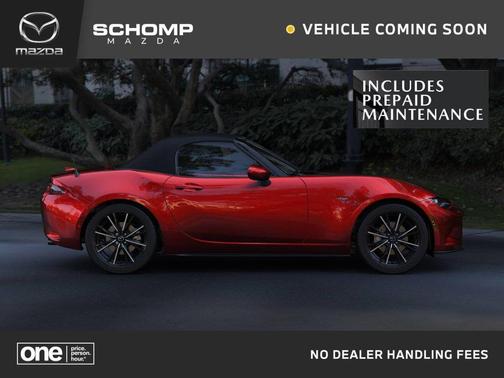Soul Red Crystal Metallic 2026 Mazda MX-5 Miata Grand Touring Convertible