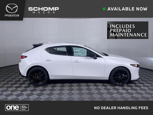 Snowflake White Pearl Mica 2026 Mazda Mazda3 2.5 Turbo AWD