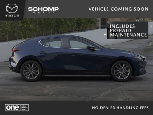 Deep Crystal Blue Mica 2026 Mazda Mazda3 FWD w/Preferred Package