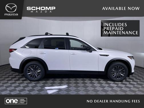 Rhodium White Premium 2026 Mazda CX-70 PHEV SC Plus