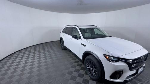 Rhodium White Premium 2026 Mazda CX-70 PHEV SC Plus
