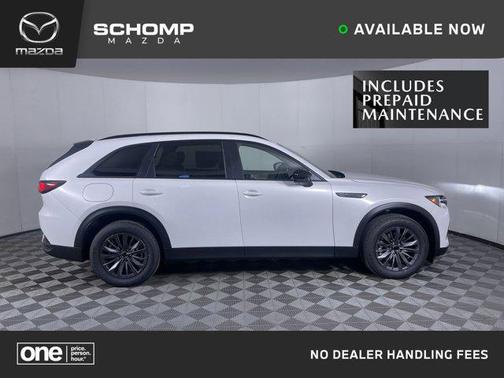 Rhodium White Premium 2026 Mazda CX-70 PHEV SC Plus
