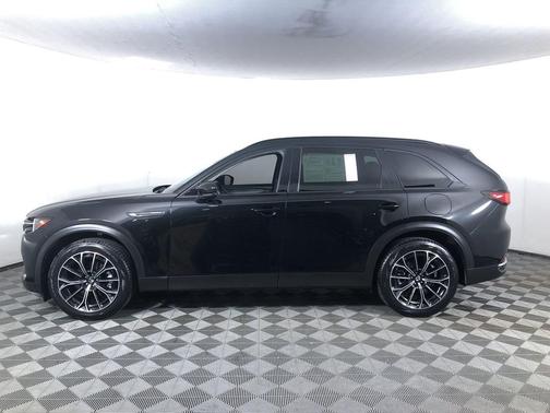 Jet Black Mica 2025 Mazda CX-70 PHEV Premium Package