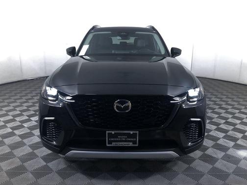 Jet Black Mica 2025 Mazda CX-70 PHEV Premium Package