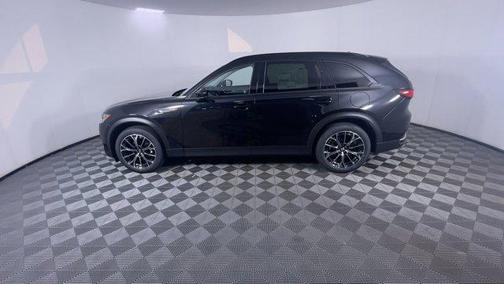 Jet Black Mica 2025 Mazda CX-70 PHEV Premium Package